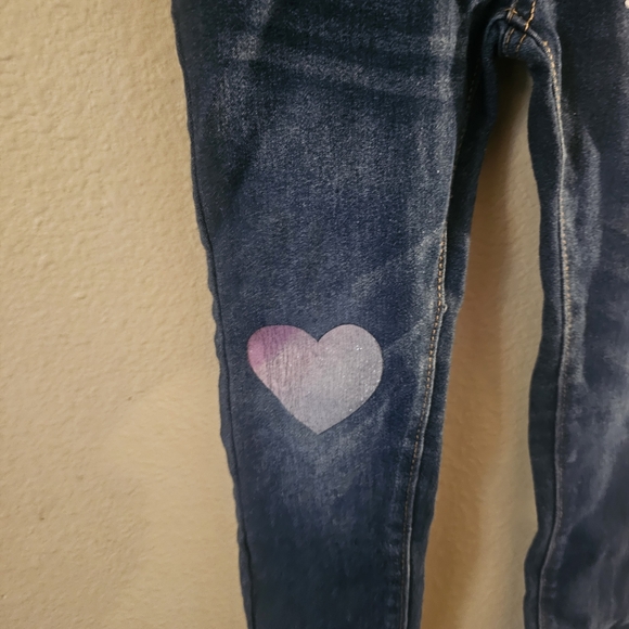 Freestyle Kids Jeans with Unicorn and Heart - Blue - Picture 2 of 14